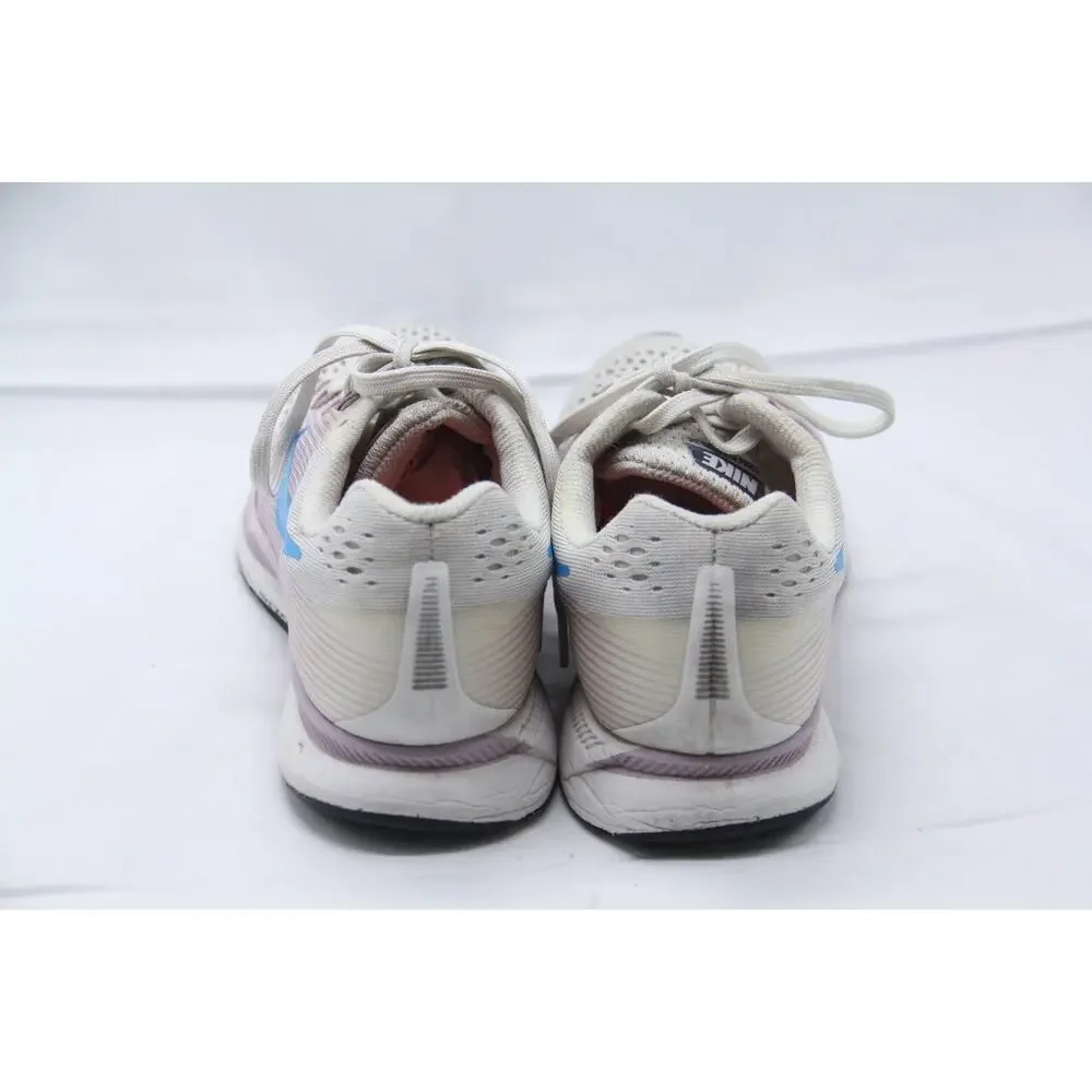 Nike Zoom Pegasus 34 Running Shoes Womens Size 7.5 Summit White Blue 880560-105
